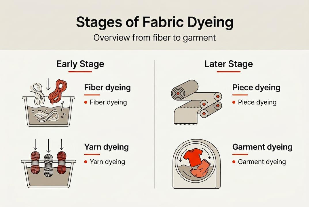 Dyeing Methods for Custom Sportswear & Apparel