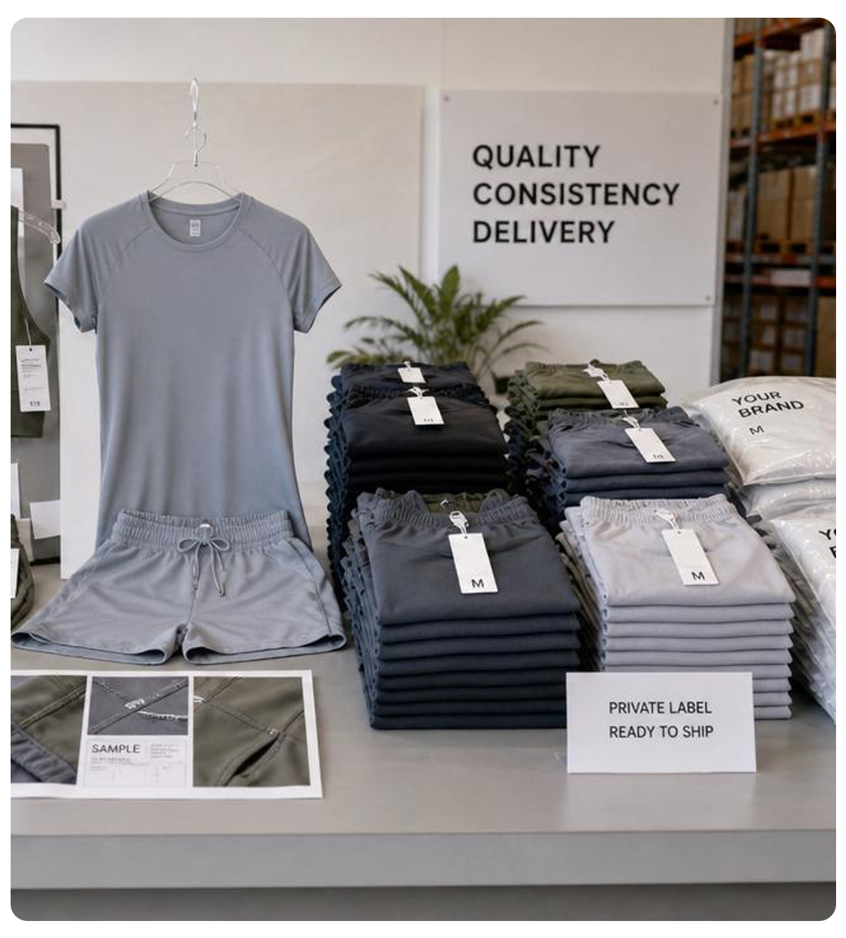 Private label clothing manufacturer for custom branded apparel